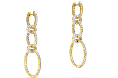 Triple Loop Earrings