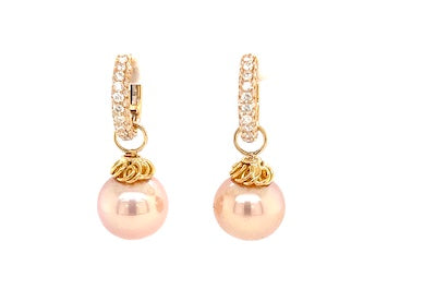 Blush Pink Pearl Charms