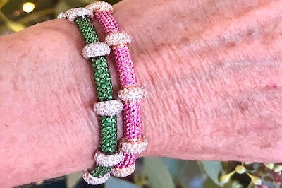 Tsavorite Diamond Bracelet