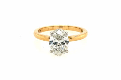 1.51 Carat Oval Diamond Ring