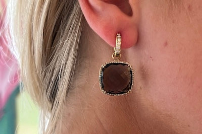 Brown Topaz Charms