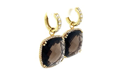 Brown Topaz Charms