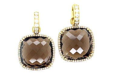 Brown Topaz Charms