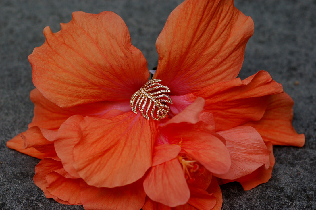 Diamond Fern Ring