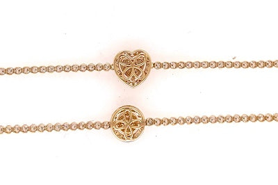 Round Cluster Tennis Bracelet