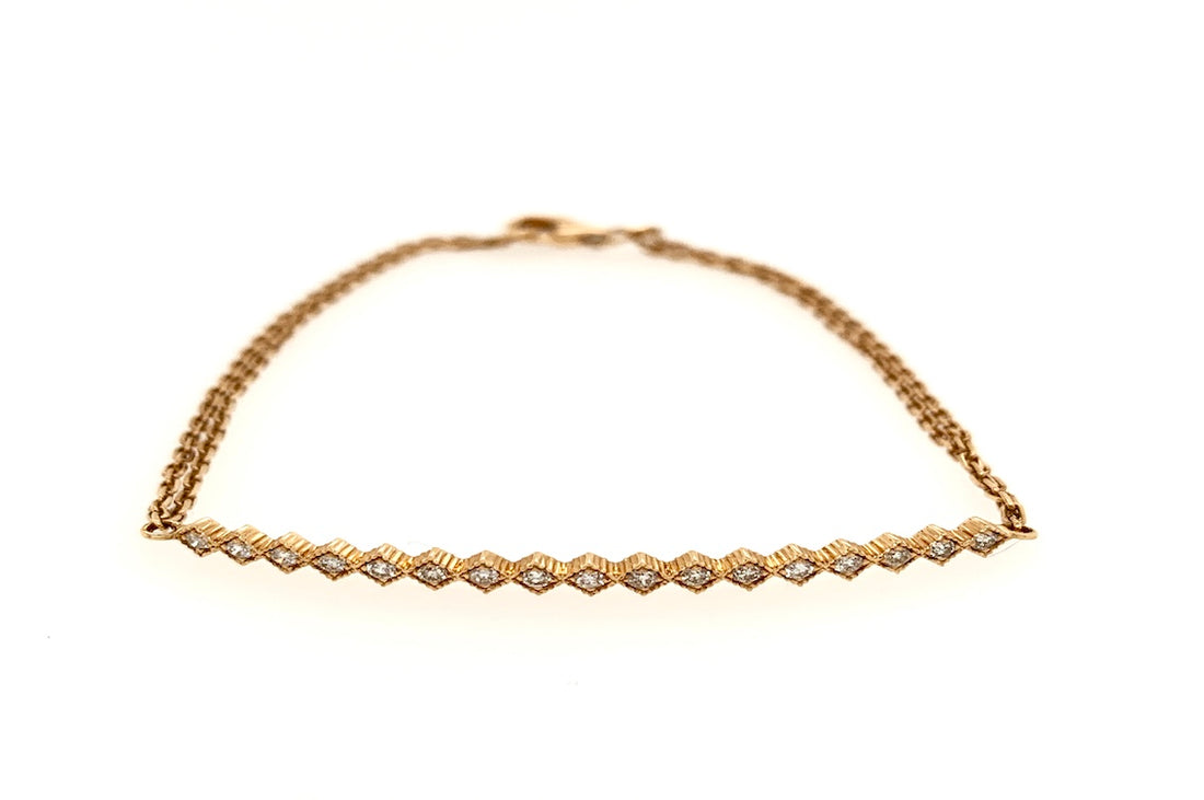 Diamond line Bracelet