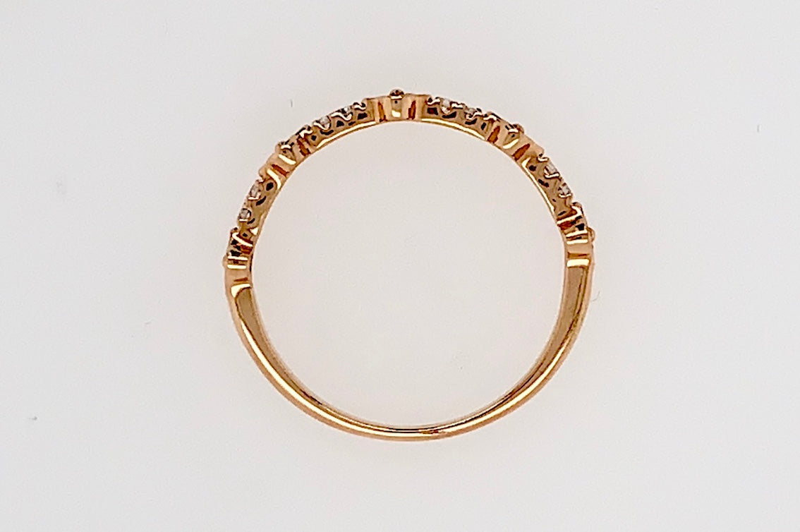 Tiny Five Clover Ring