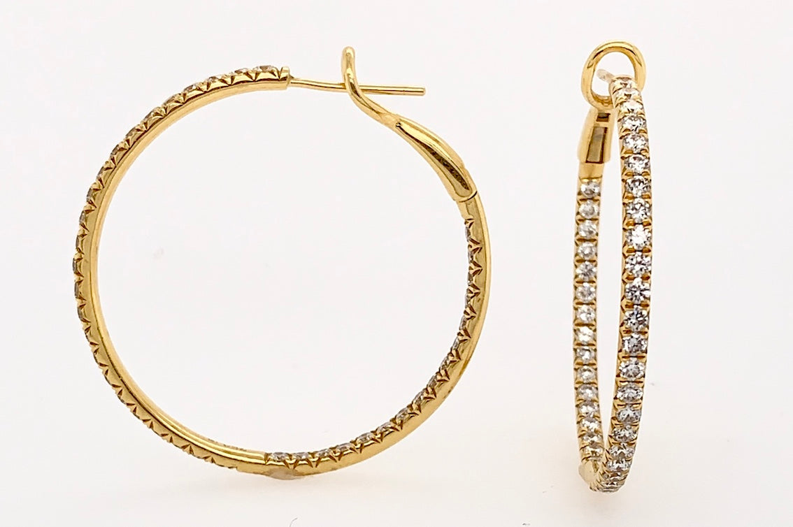 Diamond Addie Hoop