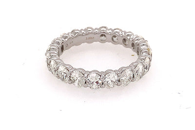 Oval Eternity Band