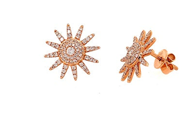 Clementine Starburst Studs