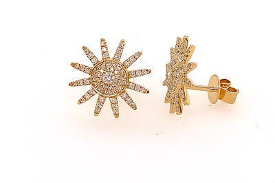 Clementine Starburst Studs