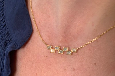 Domino Diamonds Necklace