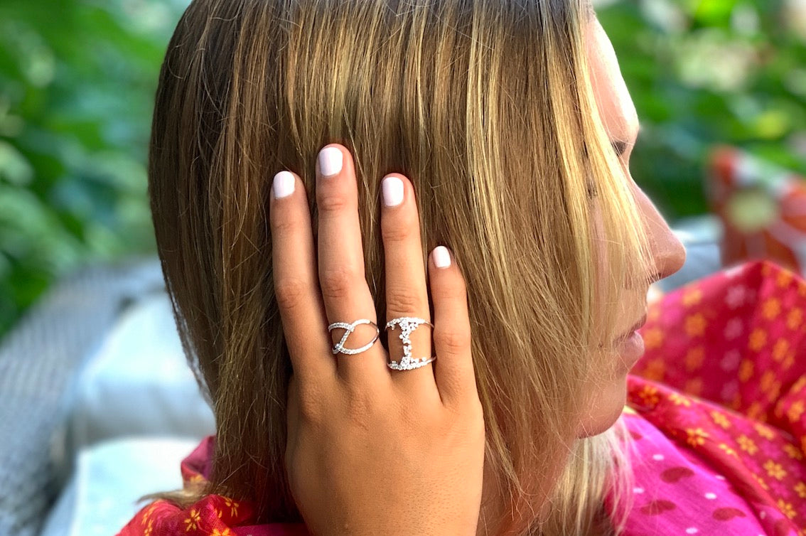 Diamond Waterfall Ring