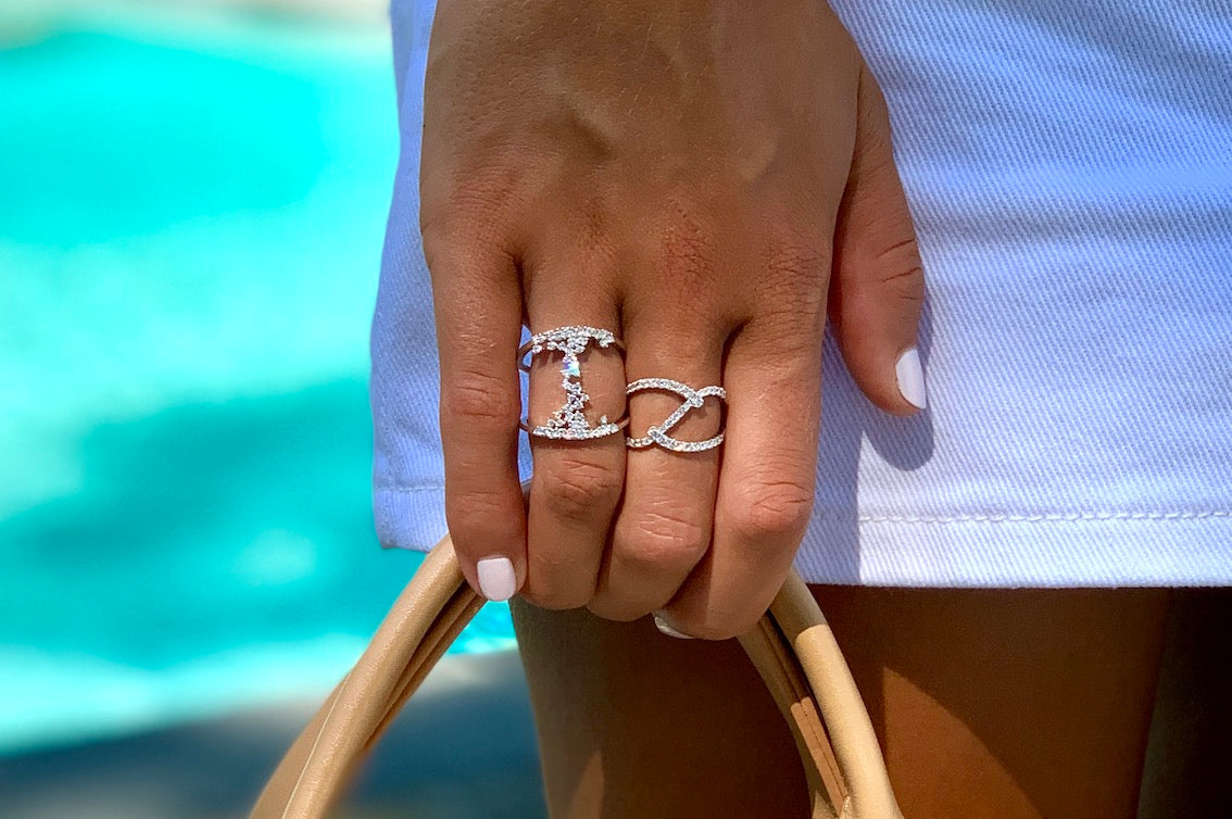 Diamond Waterfall Ring