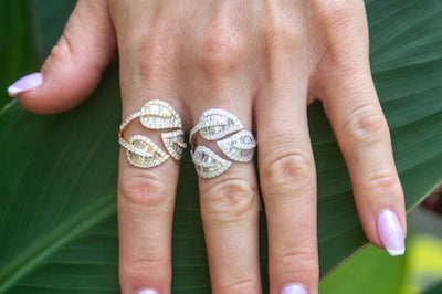 Three Leaves Ring