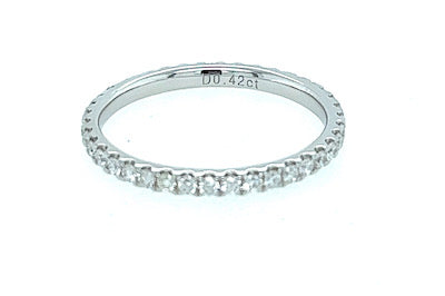 Thin Diamond Stacking Band