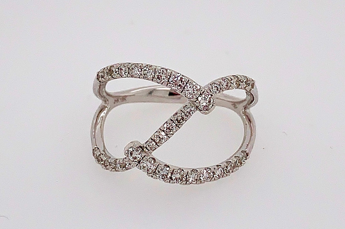 Contemporary Diamond Ring
