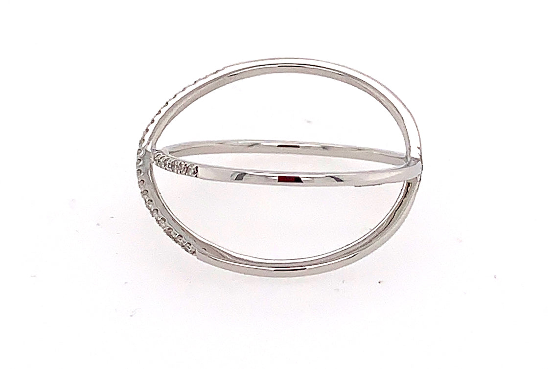 Diamond X Ring