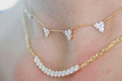 Triple Peak Necklace