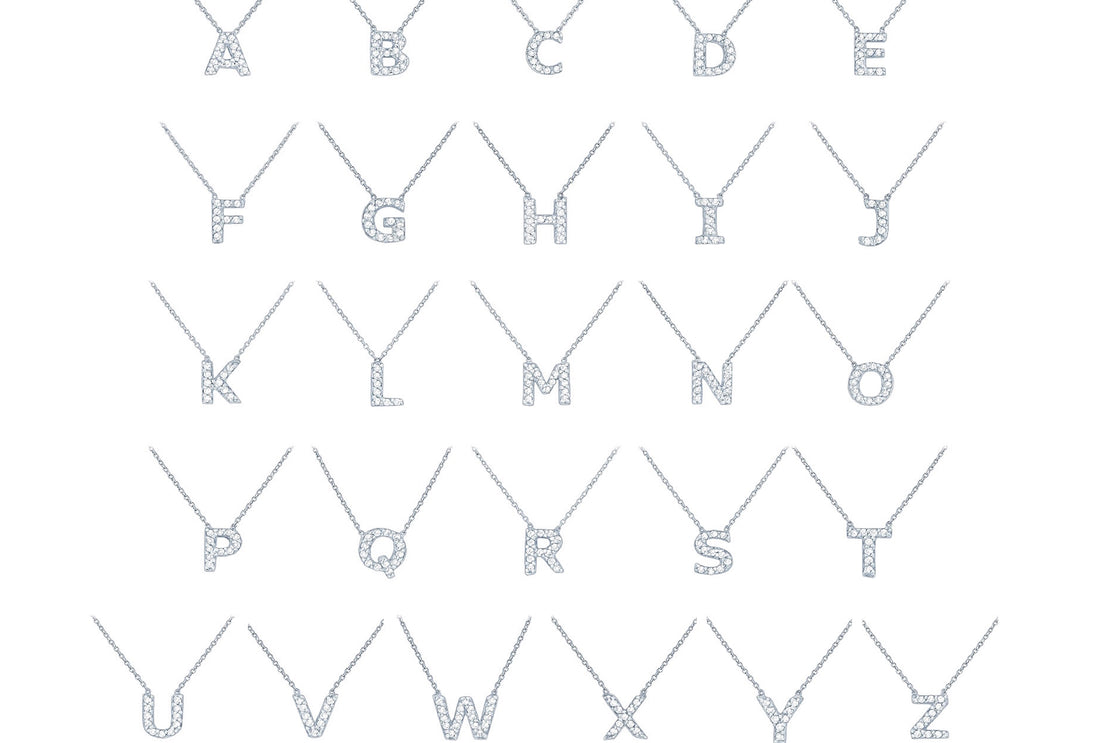 Bitty Block Diamond Necklace