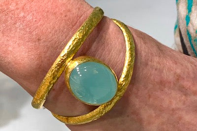 Exotic 24kt Gold Bracelet