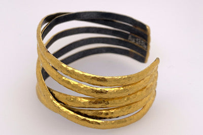 Wrap around 24kt Cuff