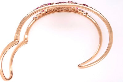 Waterfall Sapphire Diamond Bracelet