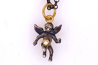 Cherub Charm Necklace
