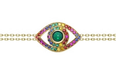 Rainbow Eye Bracelet