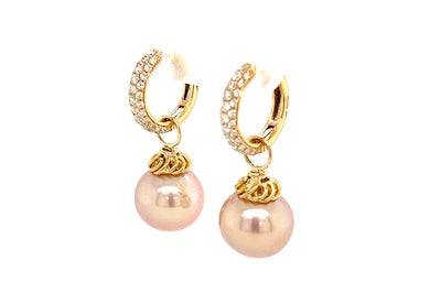 Blush Pink Pearl Charms