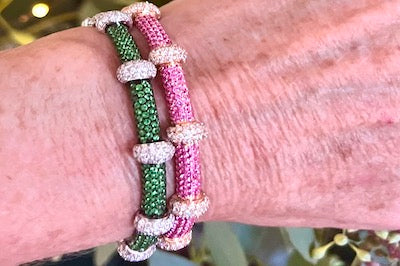Pink Sapphire Bracelet