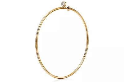 Tiffany Diamond Hoops