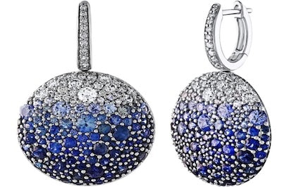 Sapphire Ombré Earrings