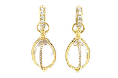 Royal Orb Charm Earrings