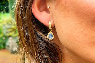Single Moonstone Charms