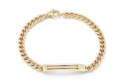 Diamond Bar Bracelet