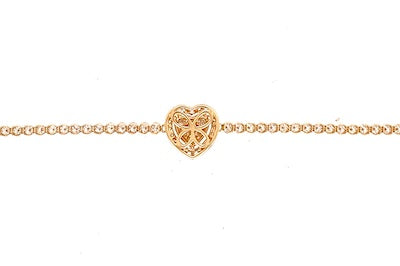 Heart Cluster Tennis Bracelet