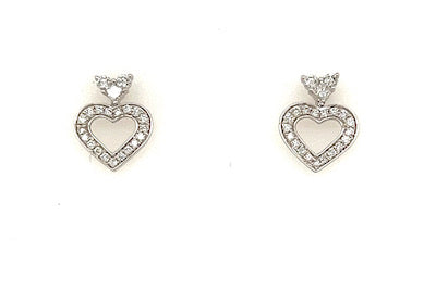 Convertible Heart Earrings