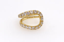 Paisley Diamond Ring