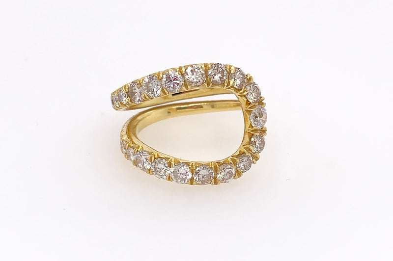 Paisley Diamond Ring