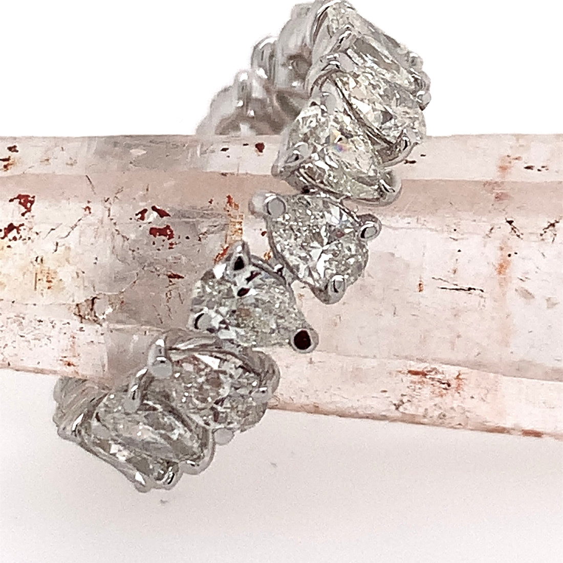 Pear Shape Eternity Band