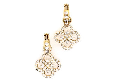 Catherine Clover Charm Earrings