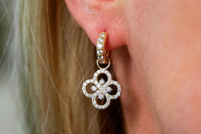 Catherine Clover Charm Earrings