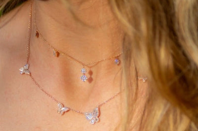 Diamond Dangle Necklace