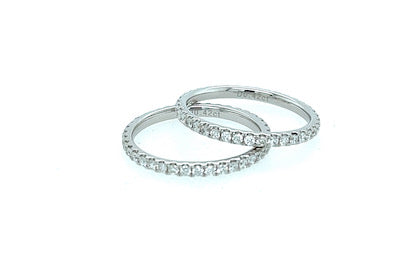 Thin Diamond Stacking Band