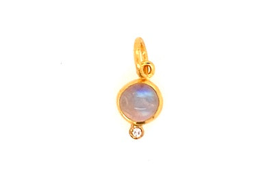 Moonstone Necklace Charm