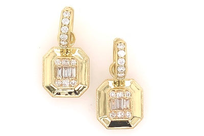 Gatsby Emerald Cut Charm