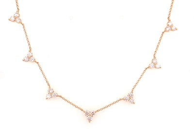 Triple Peak Necklace