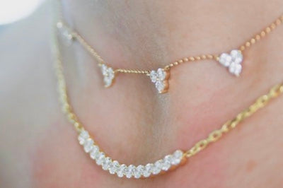 Brilliant Smile Diamond Necklace