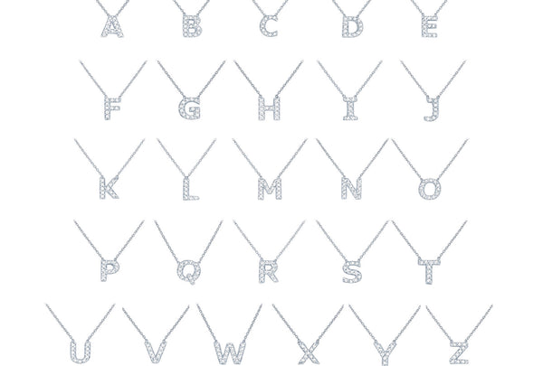 Bitty Block Diamond Necklace